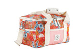 Retro Summer 15 Can Deluxe Cooler Bag, Insulated Lining, Removable Shoulder Strap, Storage Pocket